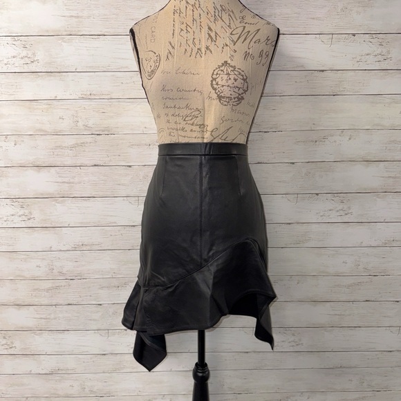 Alexander Wang Leather Skirt - Picture 5 of 8